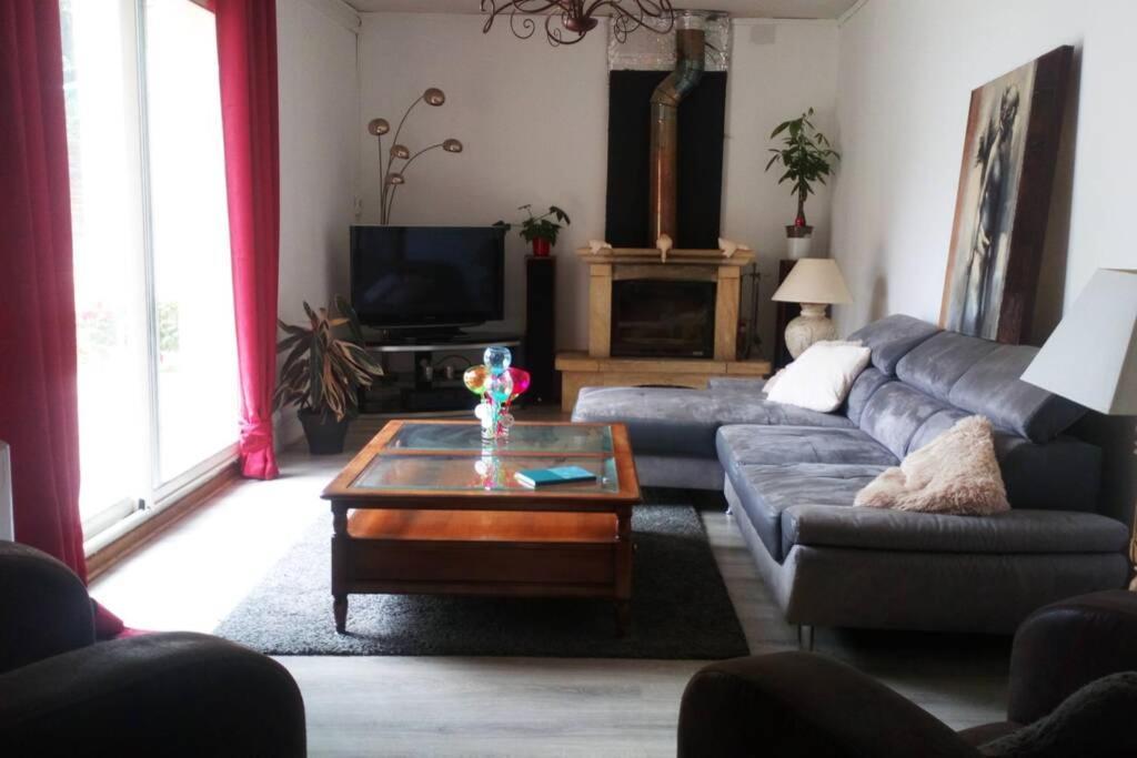 Maison Chaleureuse Et De Detente Avec Piscine Et Spa Chassemy Exteriér fotografie